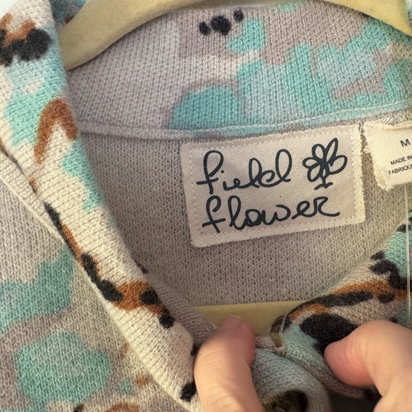 Anthropologie Field 100% Wool Sweater Shacket size Medium - Picture 3 of 8